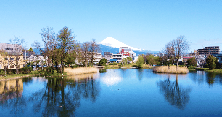 三島市の風景