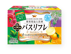 バスリフレ 薬用発泡入浴剤 16錠入