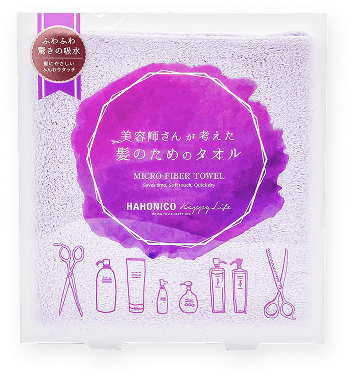 ハホニコ ヘアドライ マイクロファイバータオル