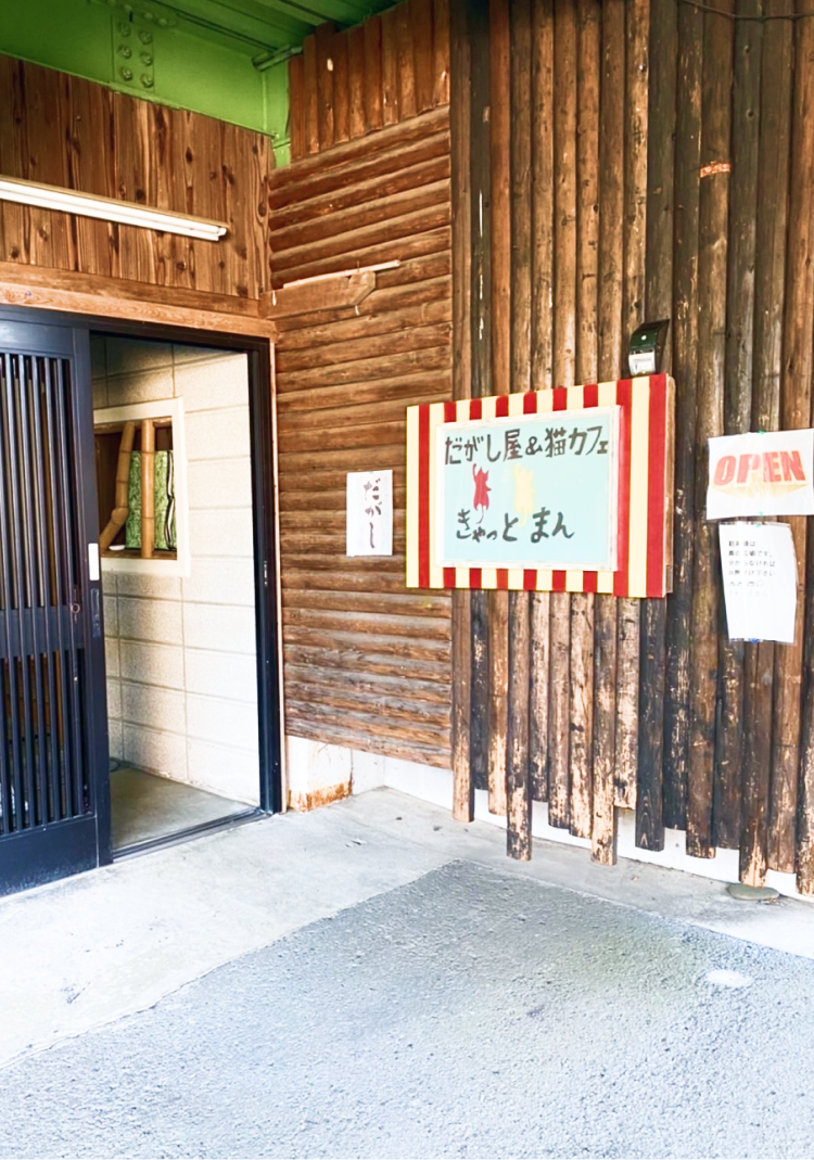 駄菓子屋＆保護猫カフェ きゃっとまん
