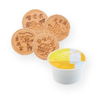 和歌浦せんべいとプリンのセット